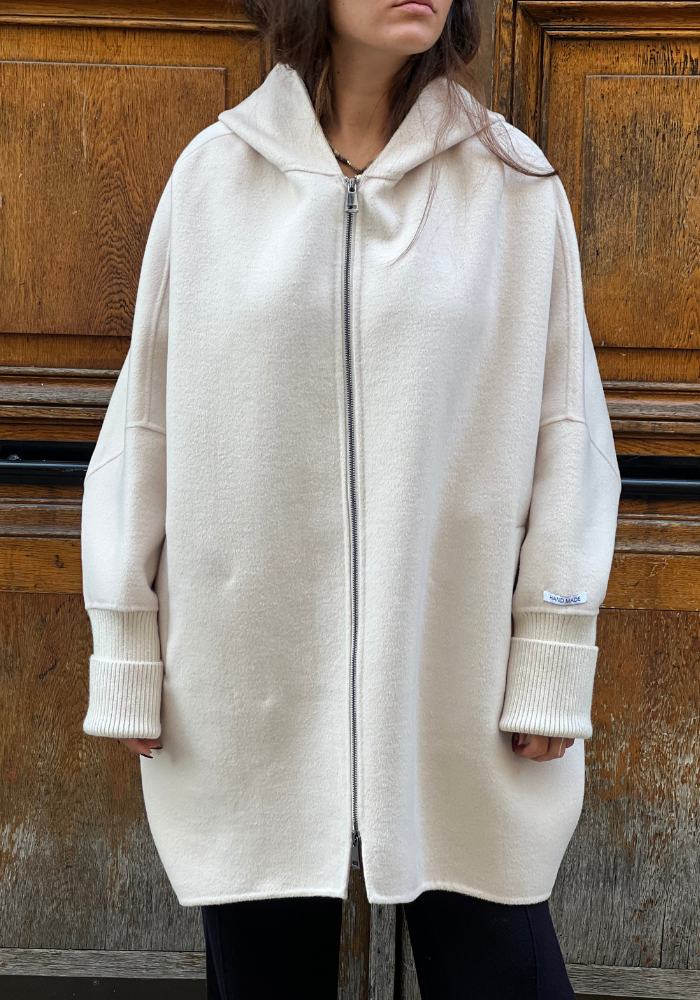 Manteau À Capuche Zippé - Dixie
