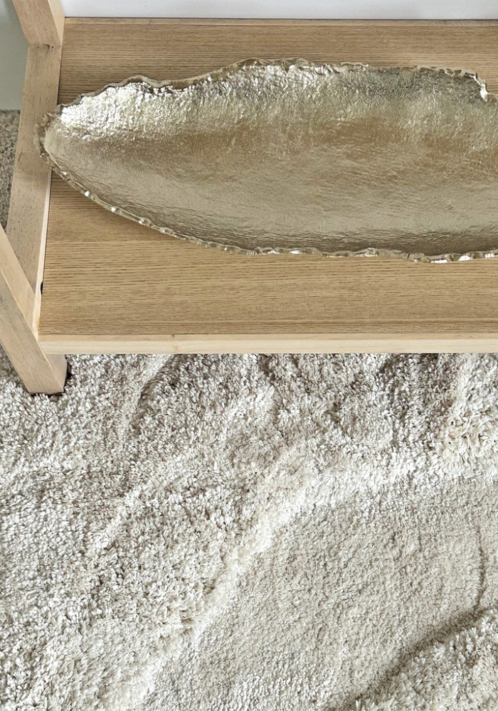 Plateau Alice Ovale Doré - Sélectionné par Blush