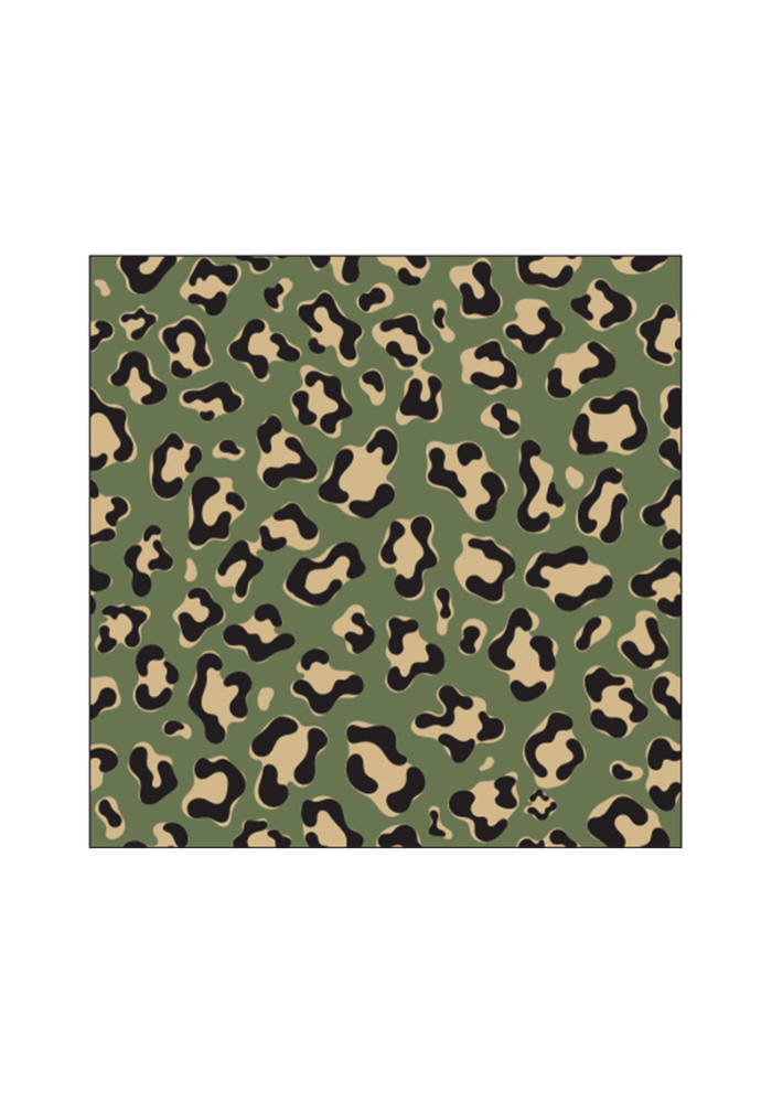 Lot De 20 Serviettes En Papier Léopard Kaki - Sélectionné par Blush