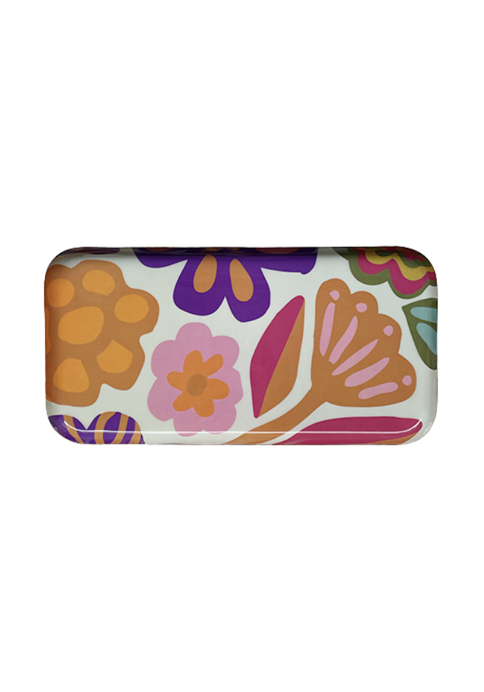 Plateau Rectangle Fleur - Sélectionné par Blush