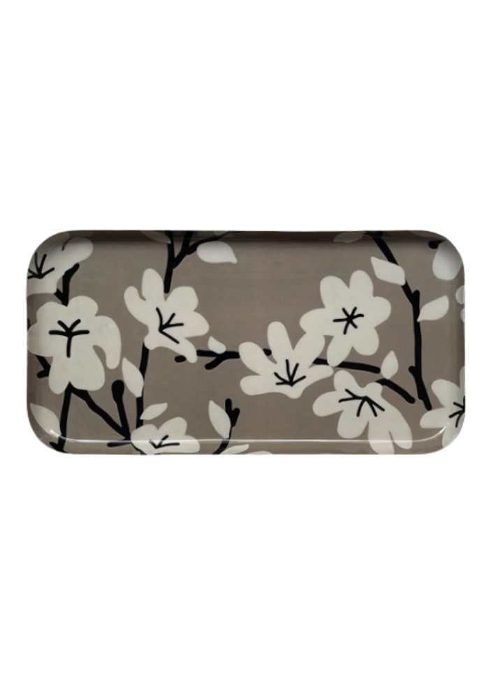 Plateau Rectangle Fleur De Coton - Sélectionné par Blush