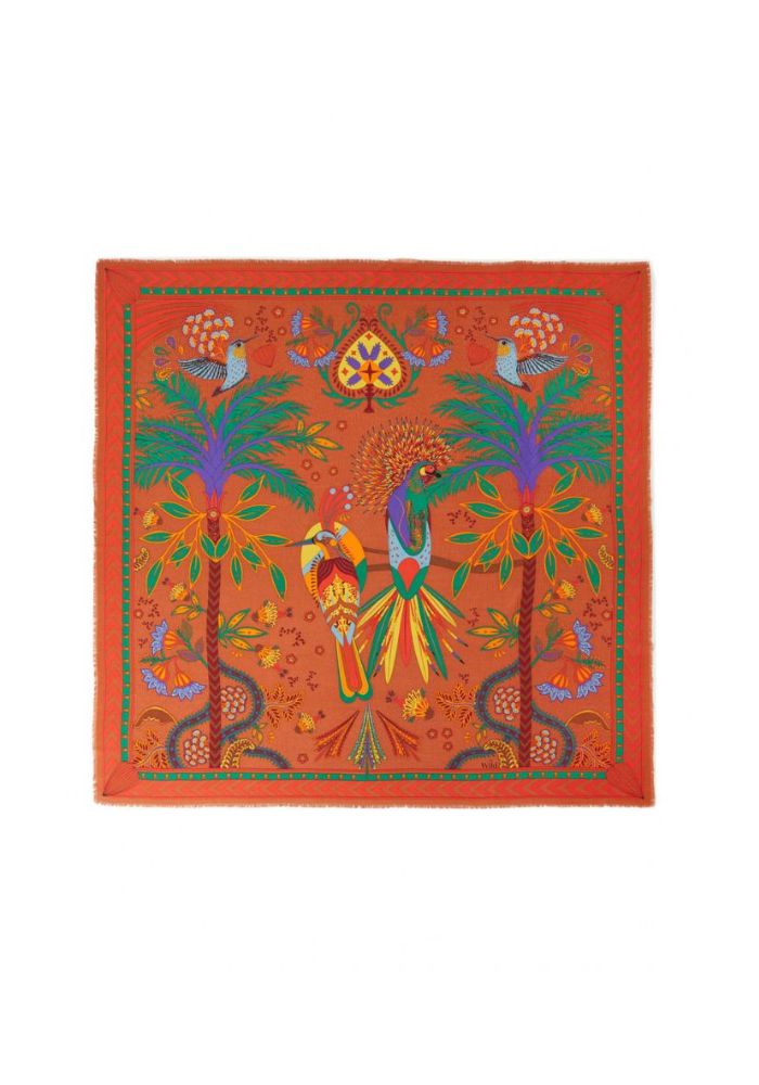 Foulard Magic Terracotta Moyen Modèle- Wild by Amenapih