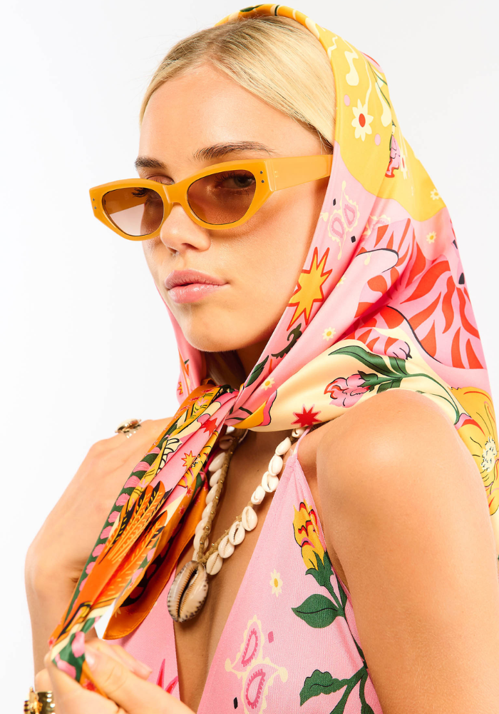 Foulard Bandidas Mini Rose - Wild Paris