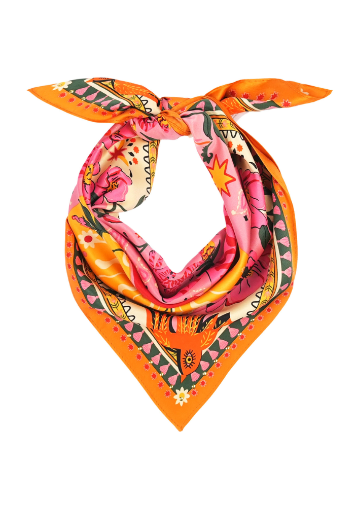 Foulard Bandidas Mini Rose - Wild Paris
