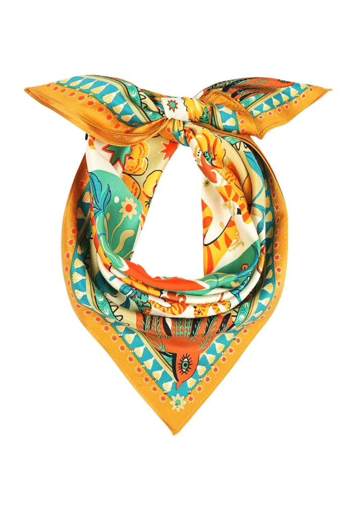 Foulard Bandidas Mini Vert - Wild Paris