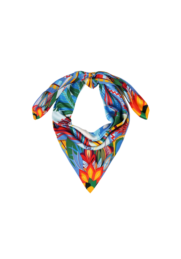 Foulard Hawai Médium Bleu - Wild