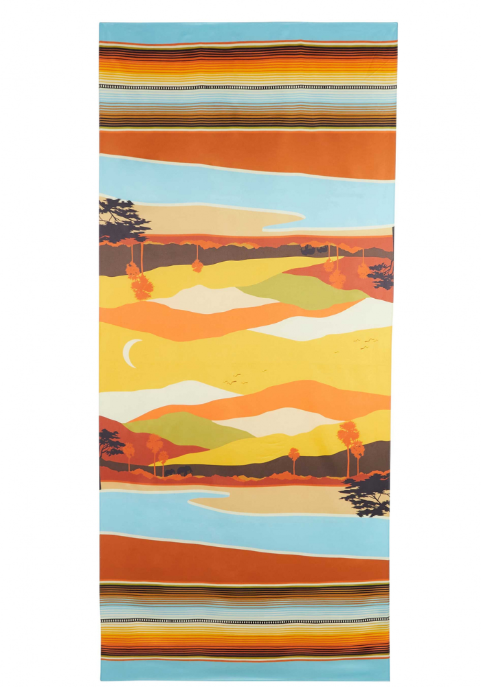 Foulard Landscape Jaune