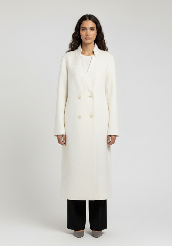 Manteau Nina Blanc - Oud Paris