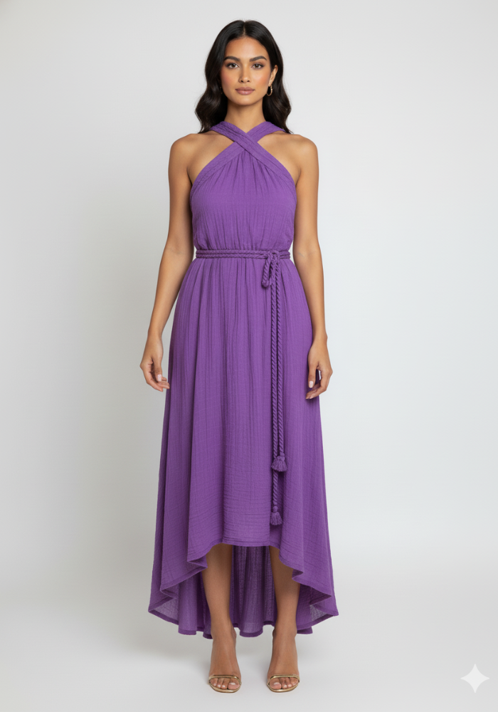 Robe Paréo Venus Violeta - Kasia Kulenty