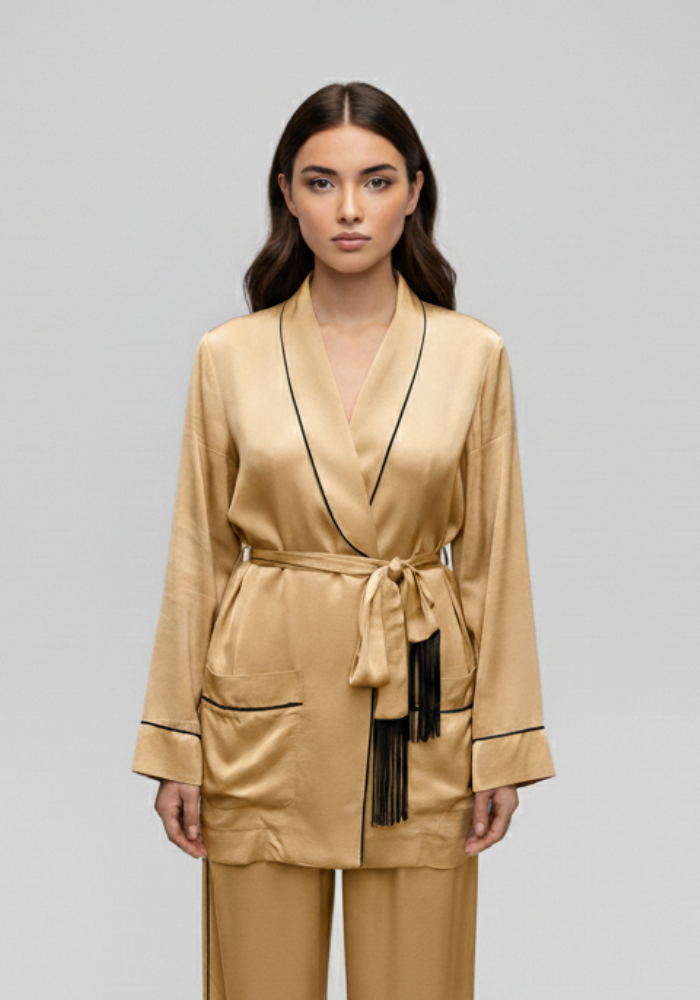 Veste Peignoir Doré - Dixie