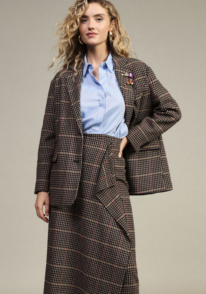 Blazer Pieds De Coq - Dixie