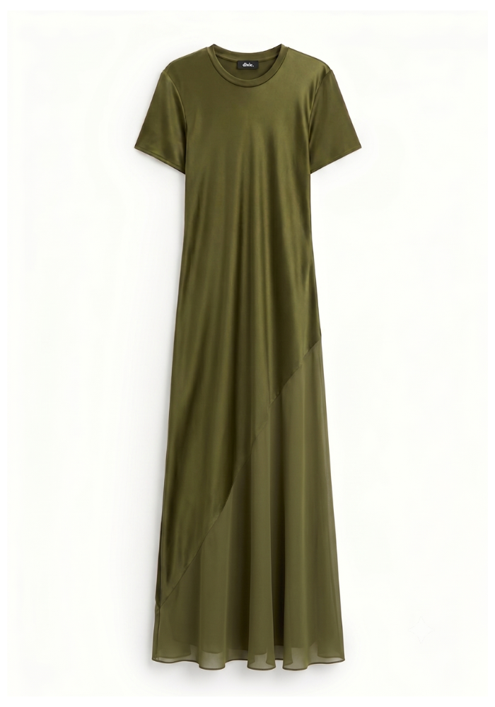 Robe T-Shirt Satine Olio