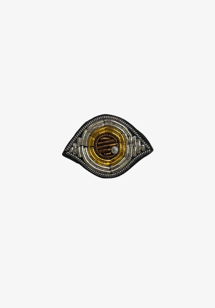 Broche Mini Oeil Metalisés - Sélectionné par Blush