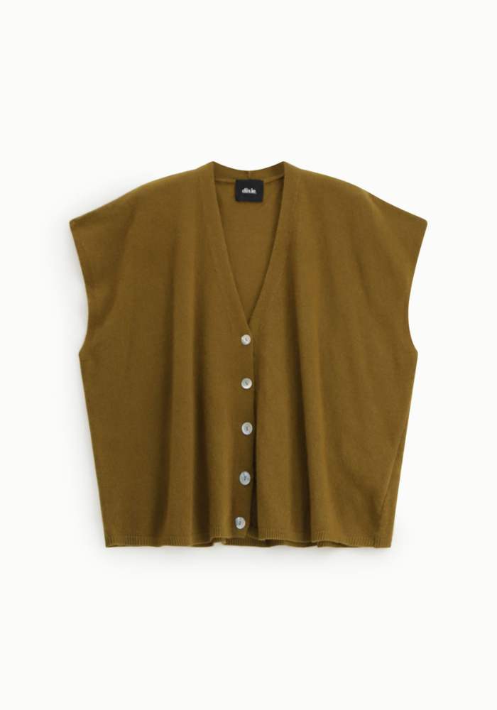 Gilet Sans Manche Oversized Olio - Dixie 