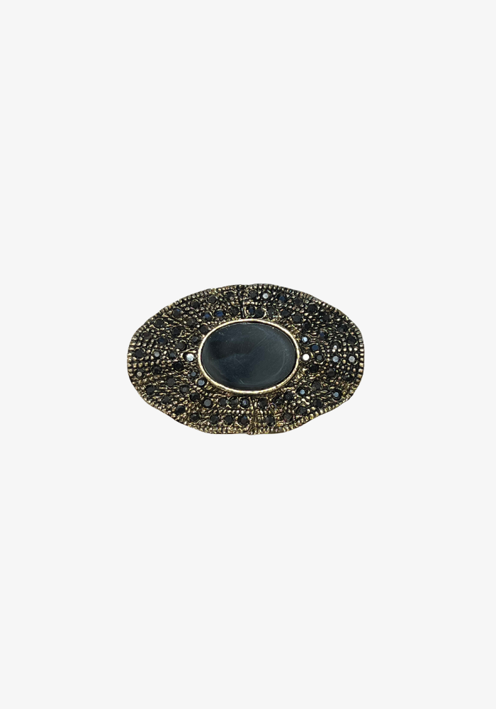 Broche Aimentée Ovale
