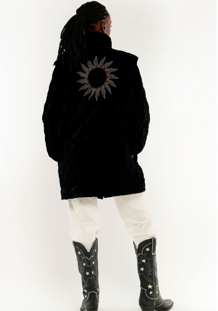 Manteau Coumba Noir