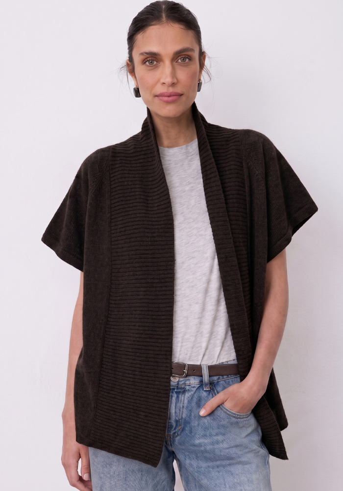 Gilet Lindy Cacao - Notshy