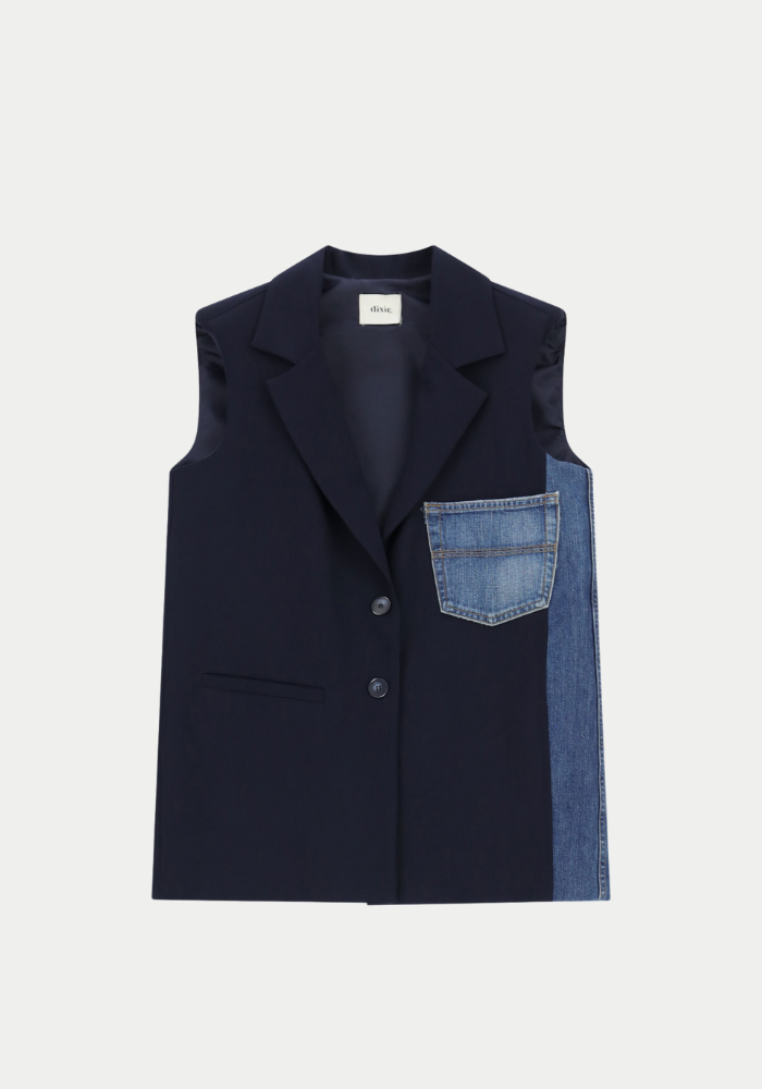 Gilet Sans Manches Jean - Dixie