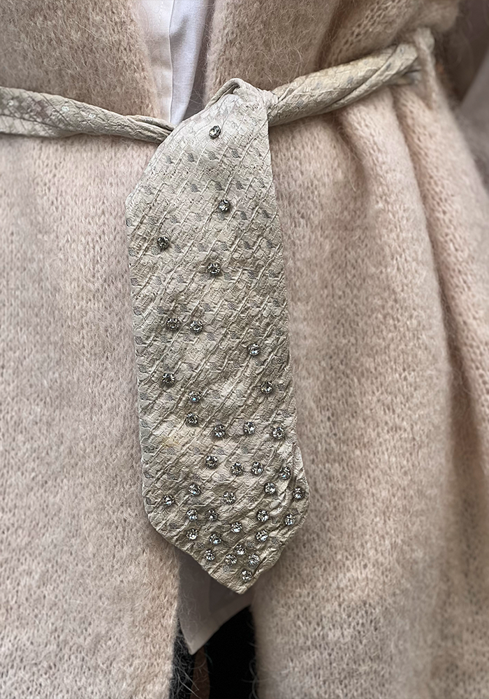 Gilet Claudia Panna Cravate Beige - Dixie