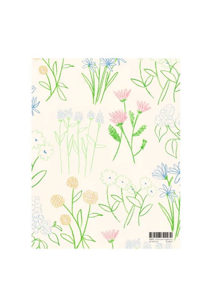 Grand Cahier Fleurs  - Maison D'Édition
