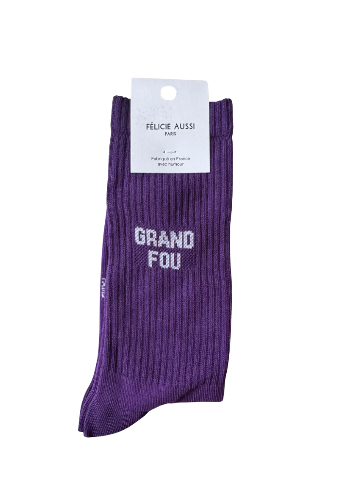 Chaussettes Homme Grand Fou - Félicie Aussi