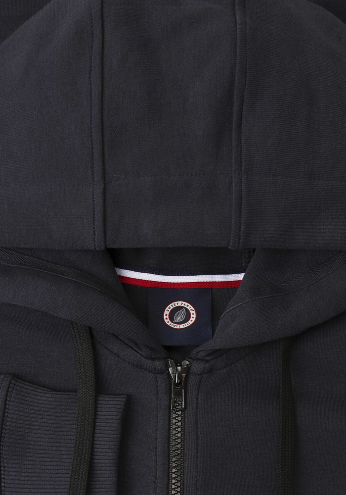 Sweat Hoodie Zip 23 Navy - Sweet Pants