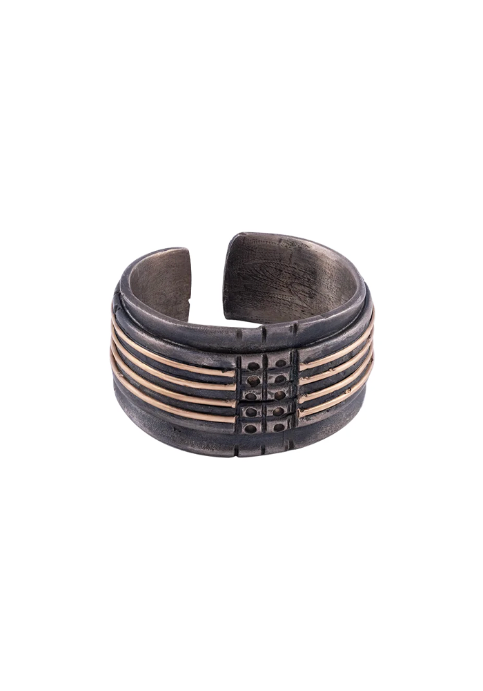 Bague Man Yuzuk 4 Bandes - Kismet By Milka