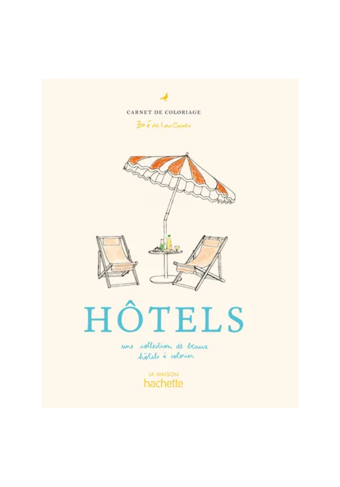Carnet De Coloriage Hotels - Maison D'Édition