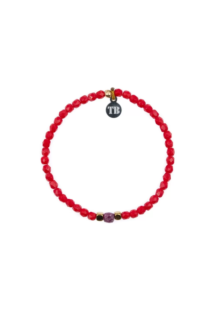 Bracelet Kid Juillet 3 Rubis - Têtes Blondes