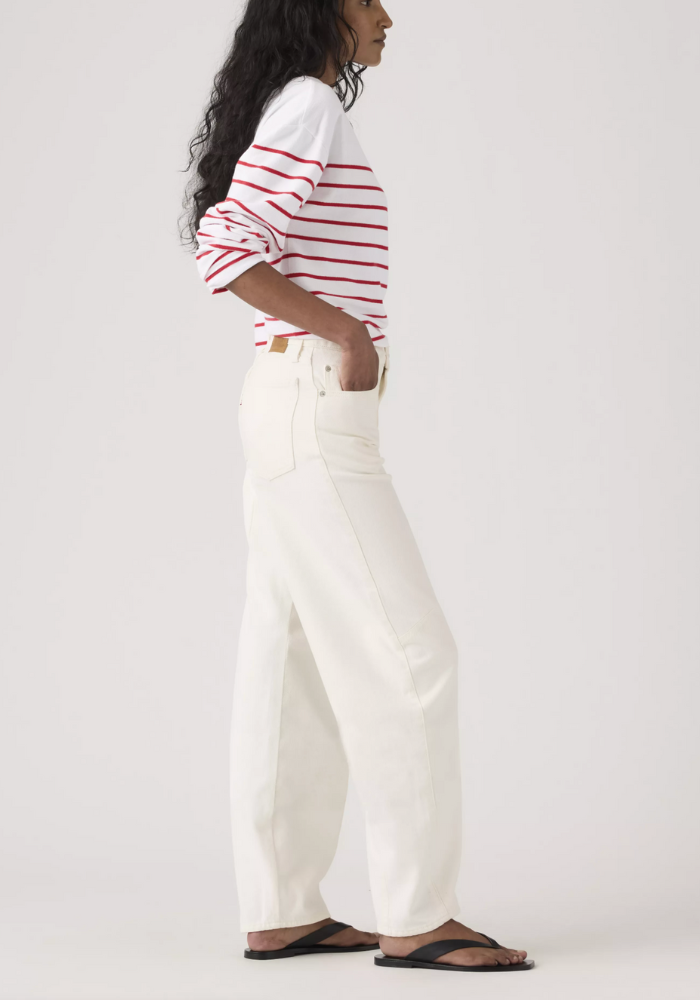 Jean Baggy Dad Barrel Crème - Levi's