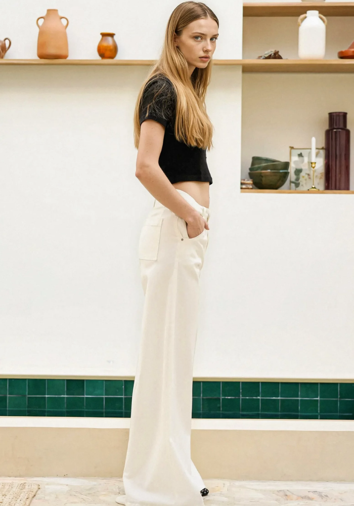 Jean Jacques Tency Pop Écru - Denim Studio Paris