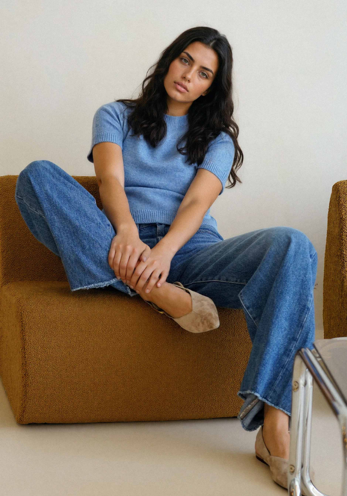Jean Jude Tencel Denim Morning Blue