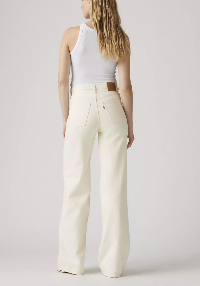 Jean Ribcage Wideleg Crème - Levi's