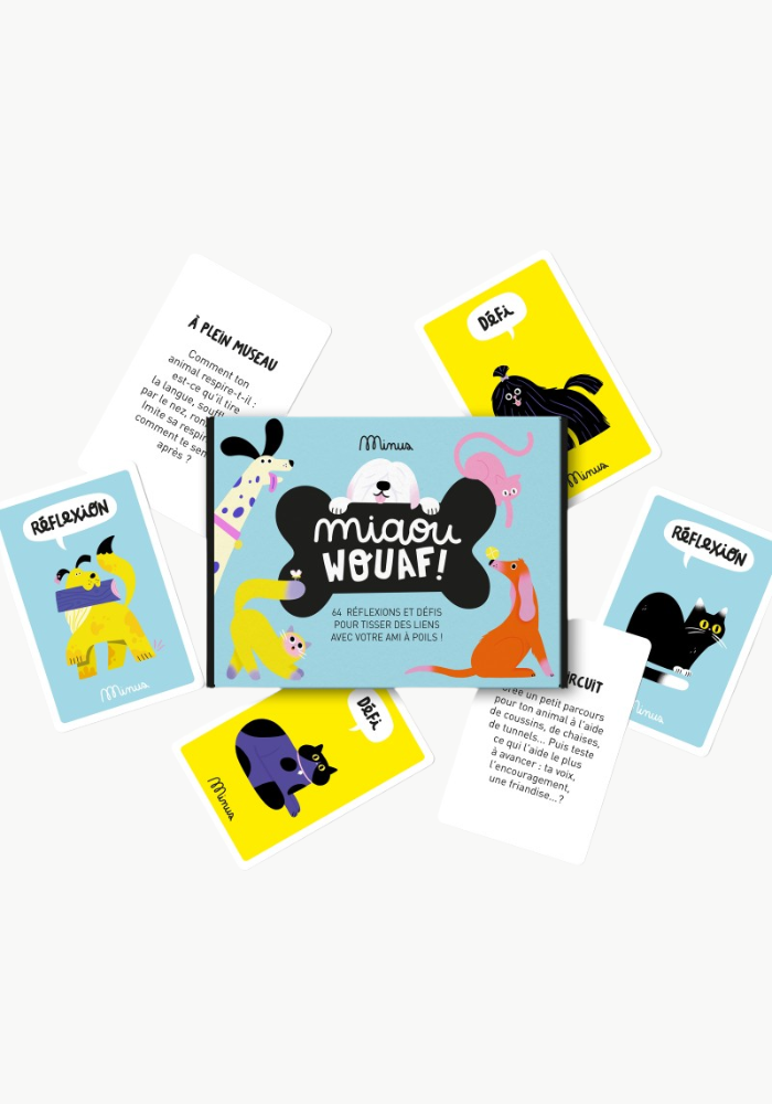 Jeu De Cartes Miaou Wouaf - Séléctionné par Blush