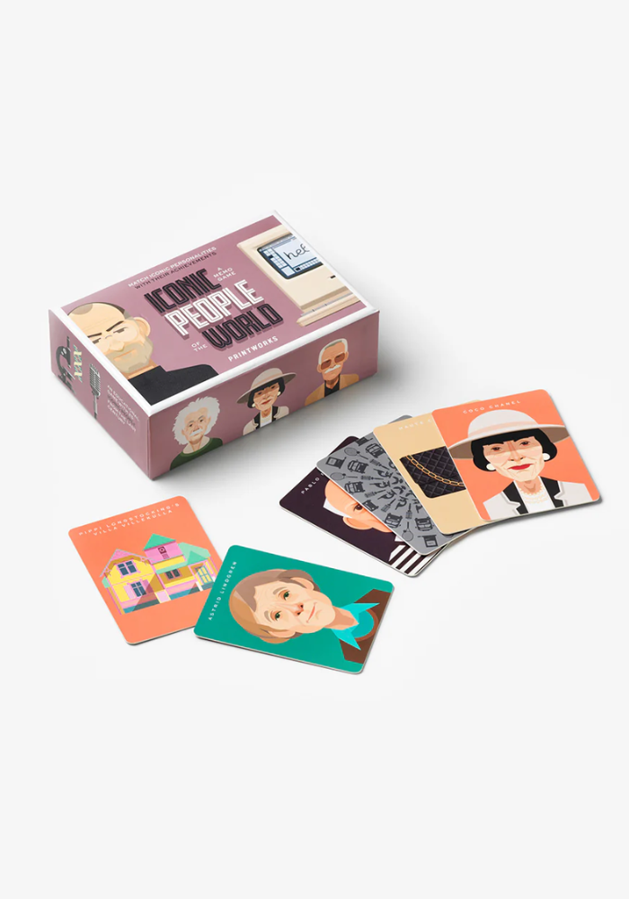 Jeu Mémo Iconic People - Printworks