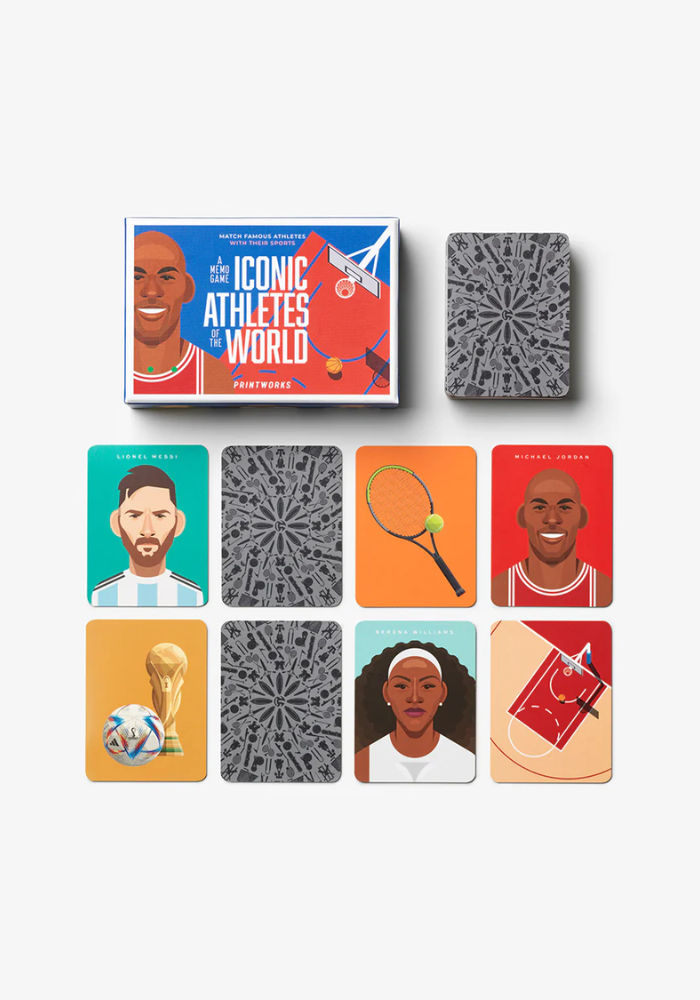 Jeu Mémo Iconic Athlètes - Printworks