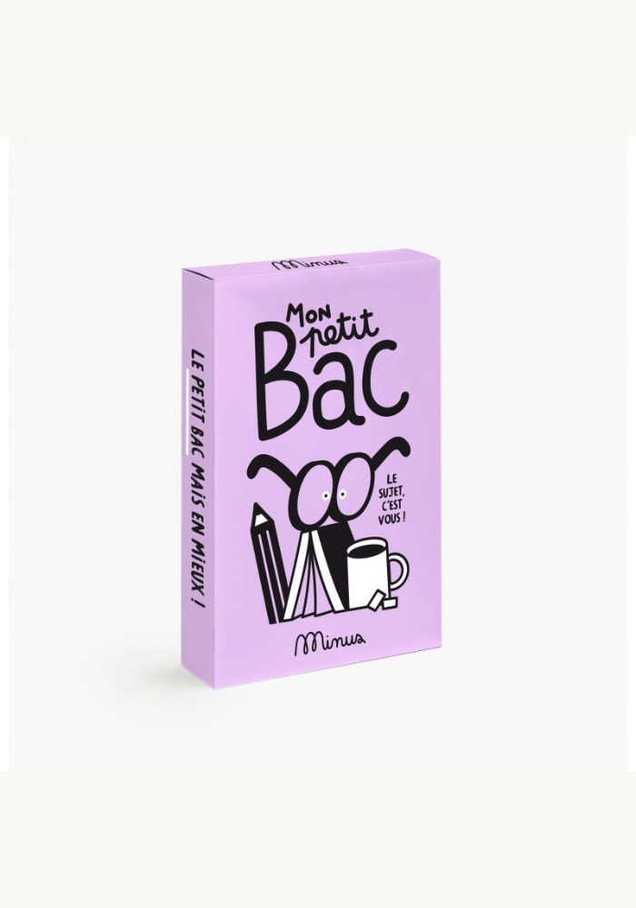 Jeu De Carte Les Petits Classiques Mon Petit Bac - Sélectionné par Blush