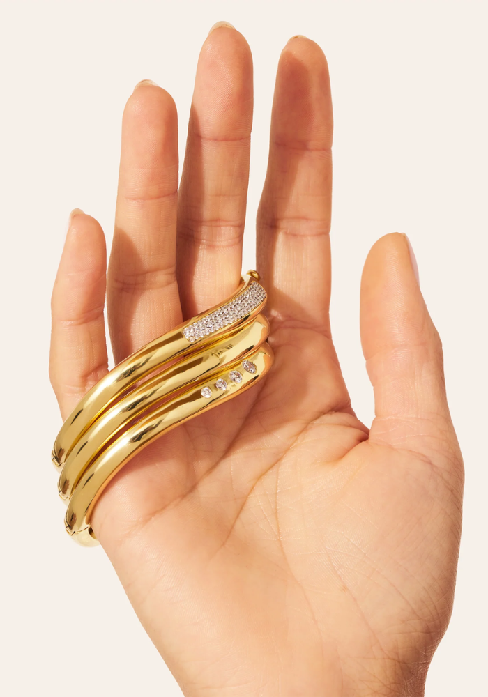 Jonc Origine Pavé De Zircons