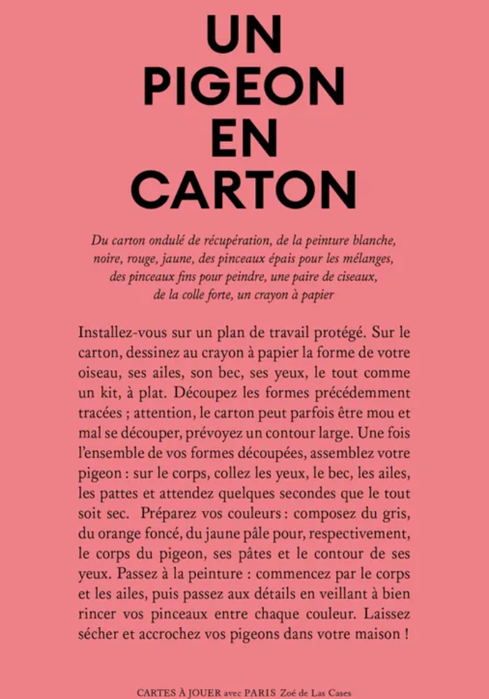 10 DIY Jouer Avec Paris - Maison D'Édition