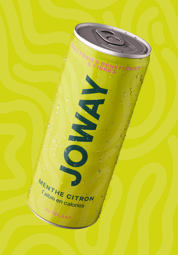 Boisson Pétillante Joway Menthe Citron