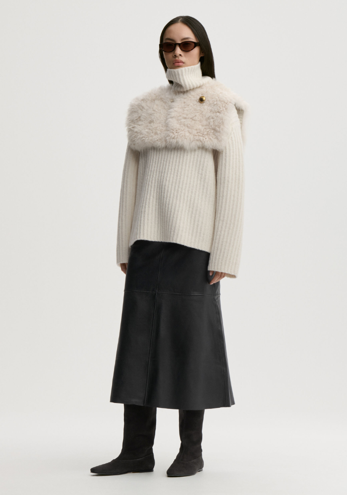 Jupe En Cuir Solene - By Malene Birger