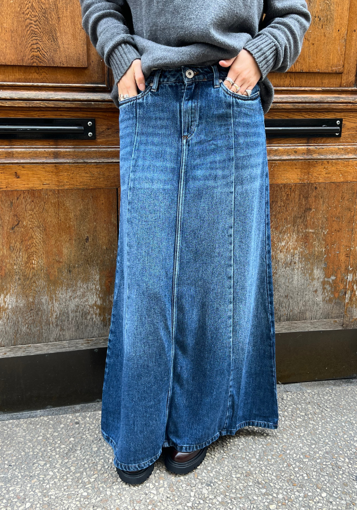 Jupe Longue Alya Tencel Worn Vintage