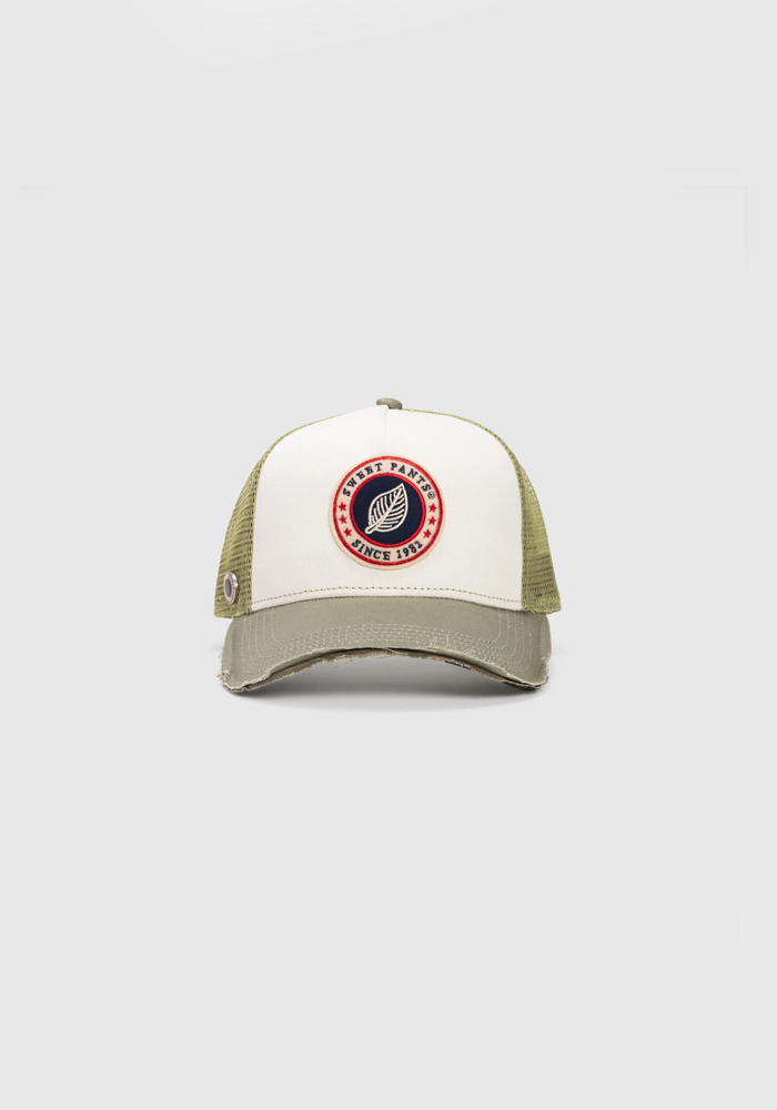 Casquette Kid Home Run Cap Sage - Sweet Pants