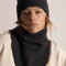 Cuello de cachemira beige