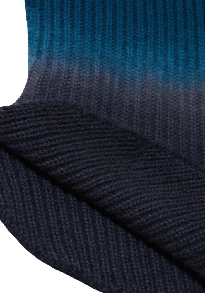 Col En Cachemire Deep Dye Paon - Koon Cachemire