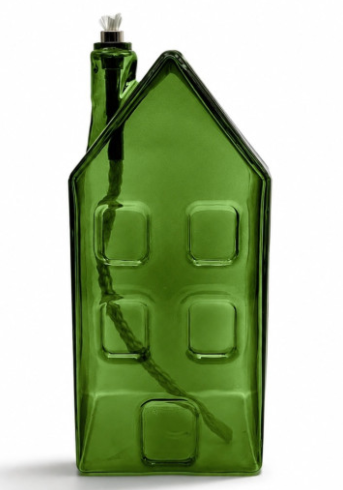 Lampe À Huile Maison L Vert -  Bazar De Luxe