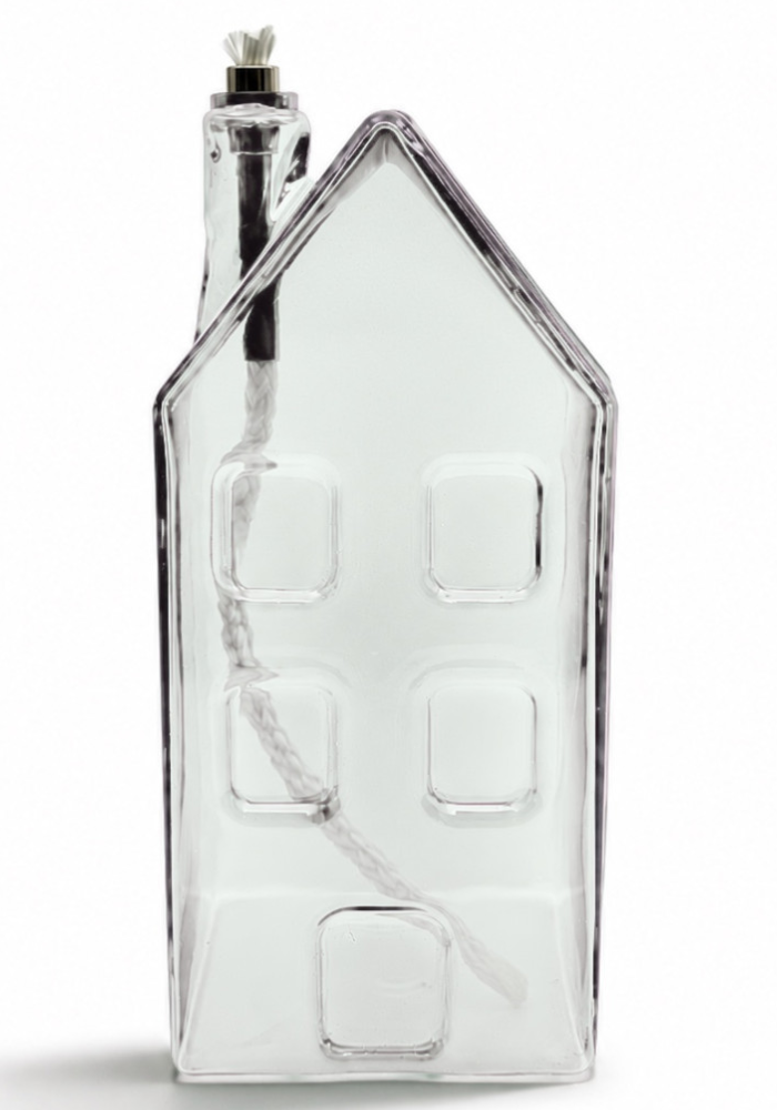 Lampe À Huile Maison L Transparente -  Bazar De Luxe