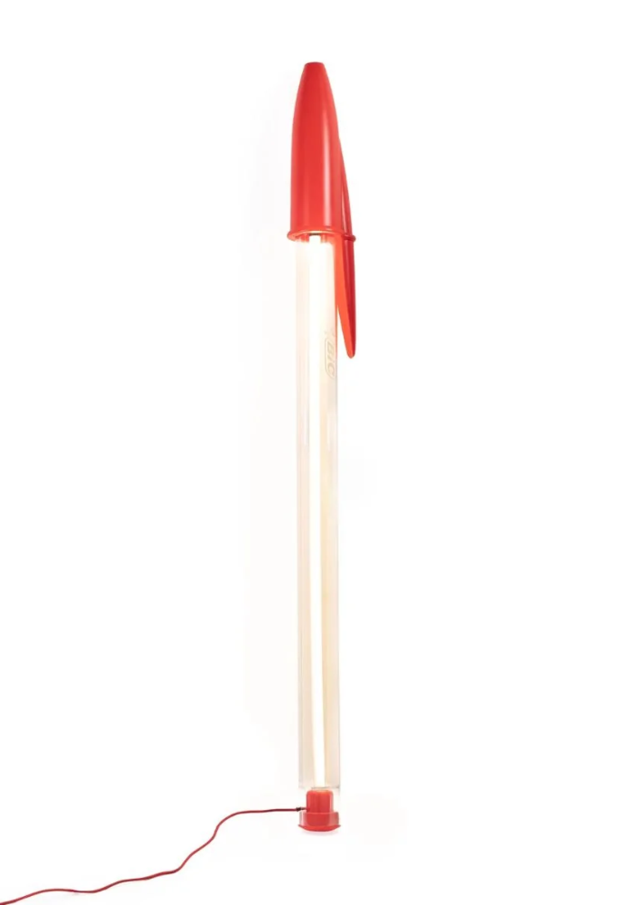 Lampe Bic Rouge - Seletti