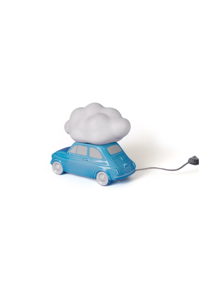 Lampe De Table Nuvola Céramique Bleu - Seletti
