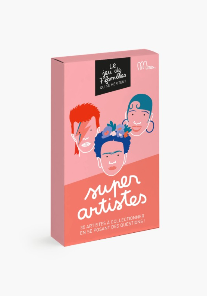 Le Jeu Des 7 Familles Super Artistes - Minus